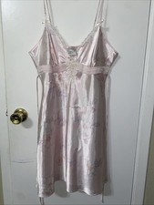 APT 9 Intimates Large Silky Lingerie Pink Floral