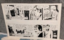 Alexander Gate by Frank Bolle & Gene Mora Original Comic Storyboard Artwork 1971