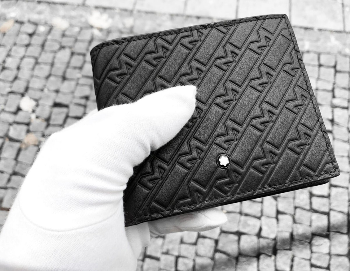 Montblanc Men's Wallet MB126638 Soft Grain Leather Black – New