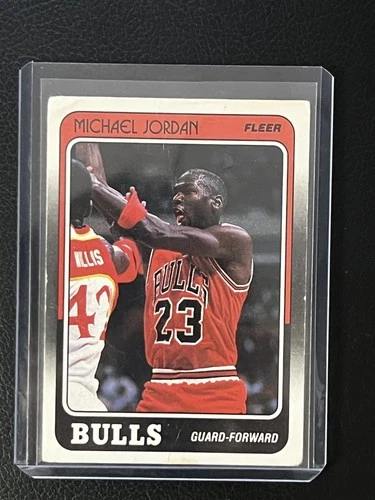 1988 FLEER #17 MICHAEL JORDAN