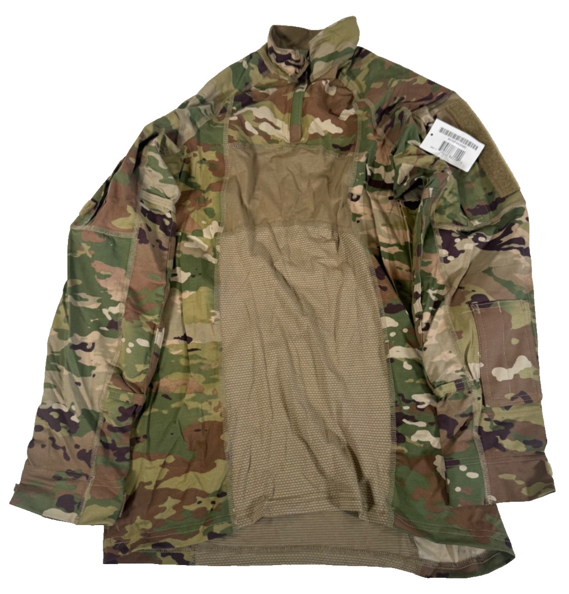 New USGI US Army Combat Shirt 1/4 Zip Flame Resistant FR Multicam OCP Small