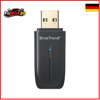 BrosTrend USB WLAN Stick WiFi 6 AX900 Bluetooth 5.4 Dual Band 5GHz