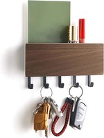 SchlüSselbrett Mit Ablage, SchlüSselboard, SchlüSselleiste Mit 5 Haken, Kleiner
