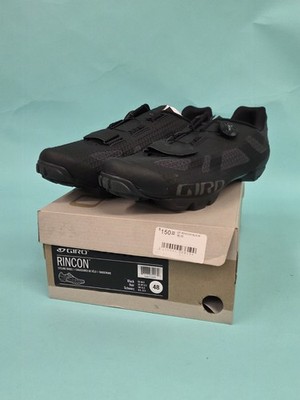 NEW Giro Rincon MTB Men's Cycling Shoes, Black, EU 48, US 13.5, BOA, MSRP $150