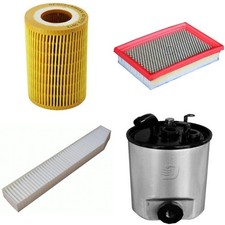 DENCKERMANN Inspektionspaket Filterset für Jeep Grand Cherokee II 2.7 CRD 4x4