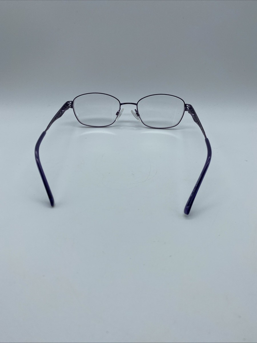 Charmant Aristar Purple 577 Eyeglass Frame 51 18 140 mm  display picture 3