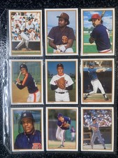 Topps 1987 All-Star Collector's Edition Baseball Card Set #1-60
