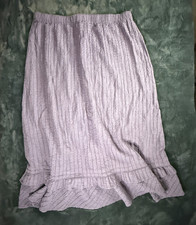 Vintage Broomstick Skirt Magellans L Purple Maxi good condition