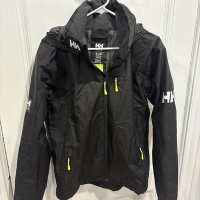 Helly Hansen HH Locke Rain Jacket Hooded Windbreaker Mens S Black  Waterproof2