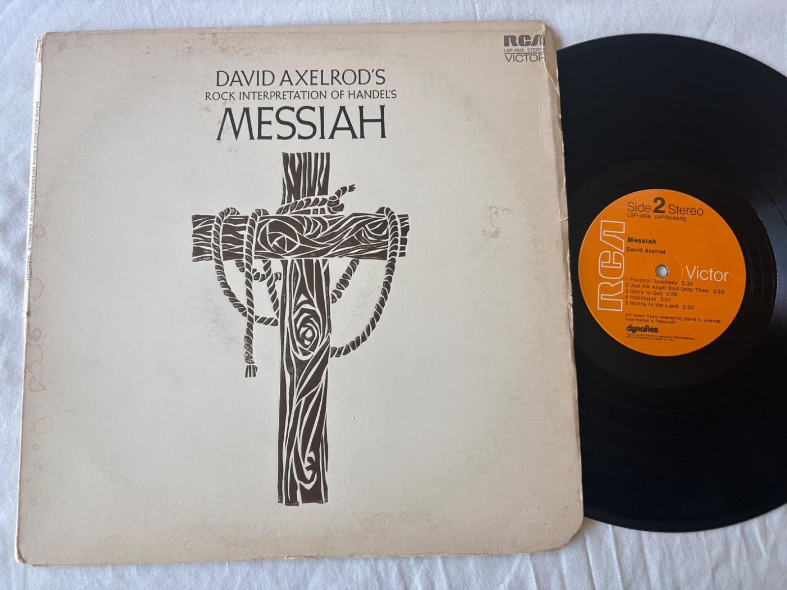 David Axelrod - Messiah LP [1st US Press] RCA VICTOR