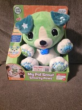 Leap Frog My Pal Scout Smarty Paws Plush Figure New Works Needs New Batteries