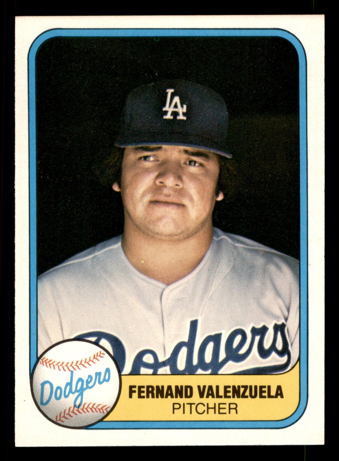 1981 Fleer #140 Fernando Valenzuela