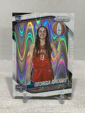 2025 Panini Prizm WNBA White Seismic Prizm Variation GEORGIA AMOORE  RC WNBA