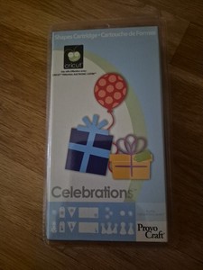 BRAND NEW! CRICUT CELEBRATIONS SHAPES CARTRIDGE!