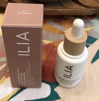 NIB Ilia Beauty Super Serum Skin Tint Foundation - ST4 FORMOSA New