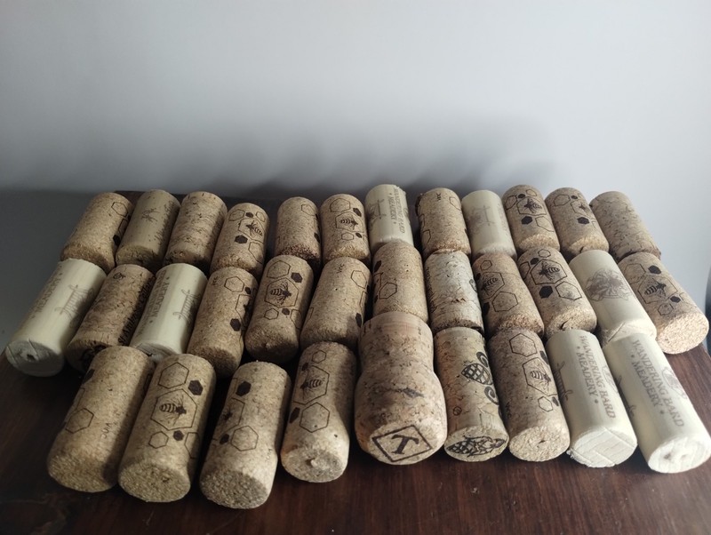 Vintage Wine Corks. Lot Of 33