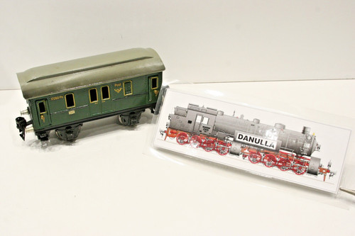 Märklin 1726 PO, Postwagen Spur O, 100 % original, keine Ausbesserungen | Zustand: Gebraucht