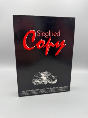  COMMODORE AMIGA  SIEGFRIED COPY (SIEGFRIED SOFT) MIT DONGLE / working -Vintage