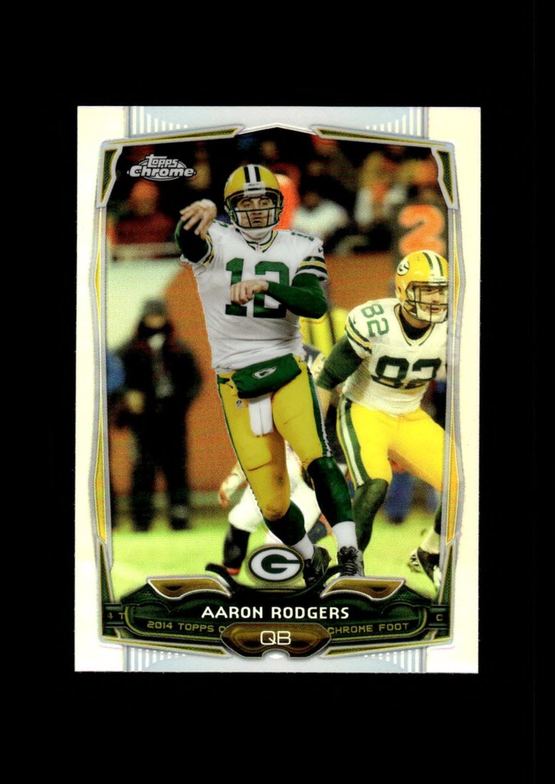 2014 Topps Chrome: # 83 Aaron Rodgers Refractor NM-MT OR BETTER