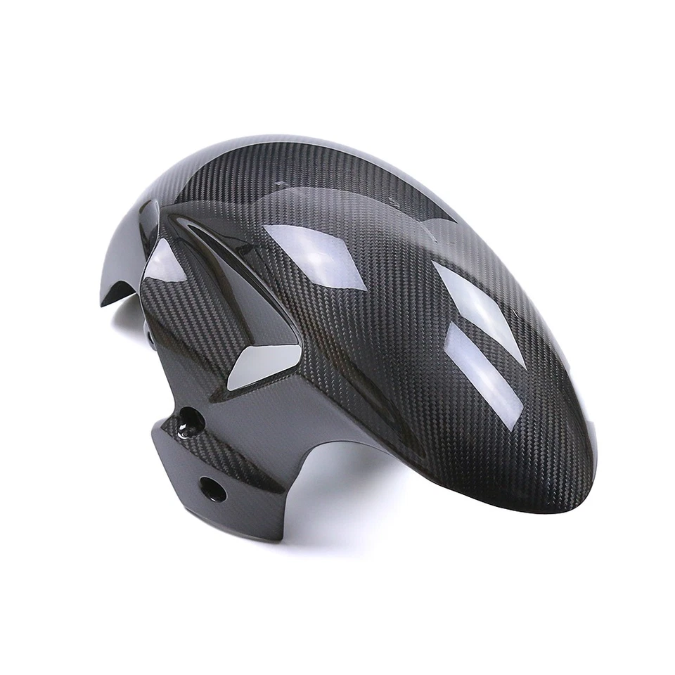Guardabarros delantero de fibra de carbono real para Suzuki GSX1300R 2021-2023 Hayabusa Foto 4 de 4