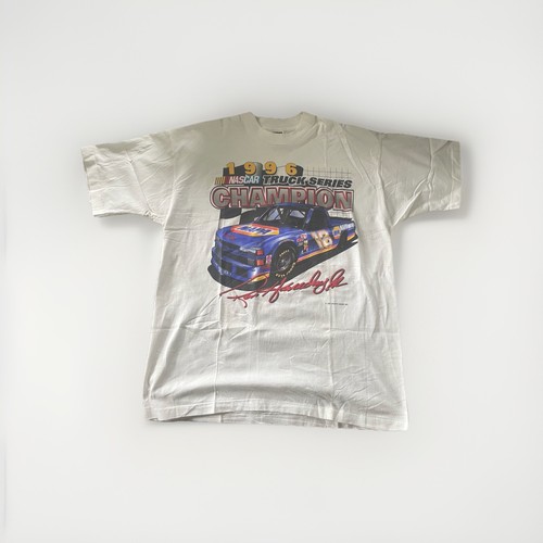 Vintage Ron Hornaday Jr 1997 NAPA Nascar Truck Series Champion T Shirt XL