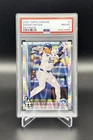 2025 Topps Chrome - Shohei Ohtani #1 RayWave Refractor MVP Dodgers PSA 8