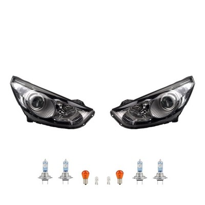 Scheinwerfer + Osram Night Breaker Laser passend für Hyundai iX35 Set Li Re