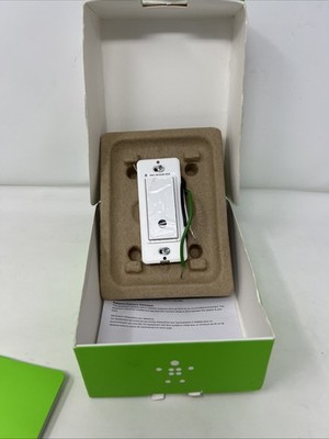 Belkin F7C030 Wemo Smart Light Switch - White *Used* Genuine OEM No Face Plate