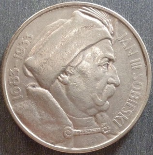 Polonia III gennaio Sobieski argento 10 zloty 1933 tonica
