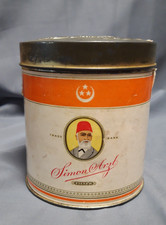 Cigarettendose Simon Arzt  50 Cigaretten Filter  Alexandria Cairo ca 1950er