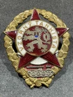 POST WW2 WWII Cold War Czechoslovakian Army Military Excellent Tankist Badge