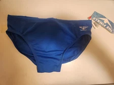 Men's The Finals Blue Swim Brief Size 34 NWT