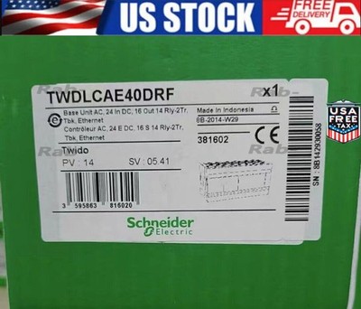 Schneider Twido TWDLCAE40DRF PLC 24 In Programmable Logic Controller Base Unit