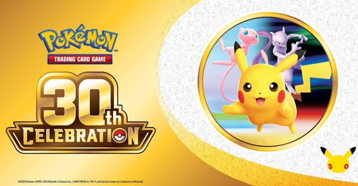 Pokemon 30th Celebration Anniversary - Singles