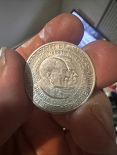 1953 George Washington Carver & Booker T. Washington Silver Half Dollar