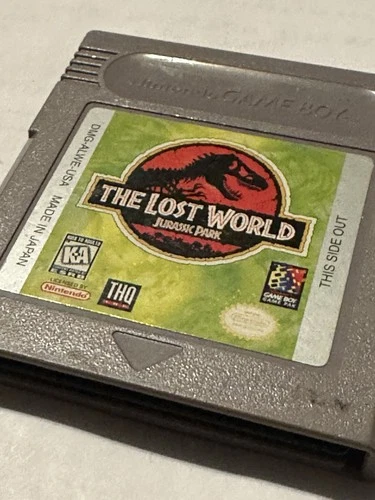 Jurassic Park The Lost World - Nintendo Game Boy - Authentic Tested Cartridge