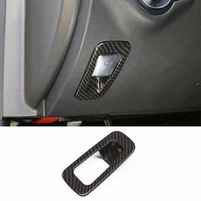 Button Cover Carbon Fiber For Benz G-Class 2019-21 Multimedia Emergency Console