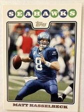 2008 Matt Hasselbeck Topps Football Card #7