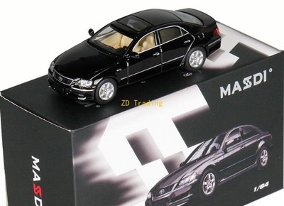 ZD Masdi 1:64 Black Reiz 2.5V Sedan Sports Model Diecast Metal Car BN