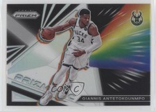2021-22 Panini Prizm Prizmatic Silver Prizm Giannis Antetokounmpo #29 ox6