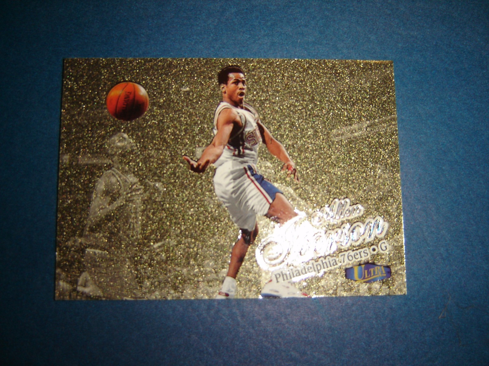 1997-98 Fleer Ultra Allen Iverson Gold Medallion Card #107G
