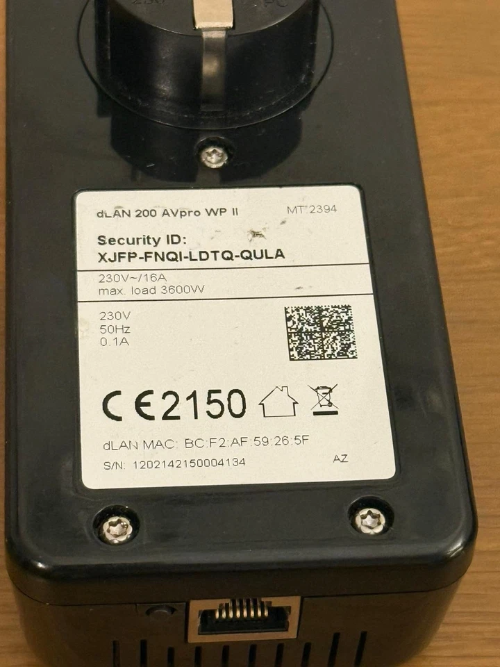 devolo Powerline 200 AVpro WP II dLAN Adapter – 200 Mbps – LAN – getestet - Bild 4 von 4