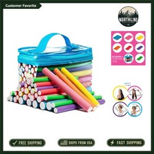 Soft Foam Rods for Heatless Curls - 42-Pack of 7" Flexible Hair Rollers