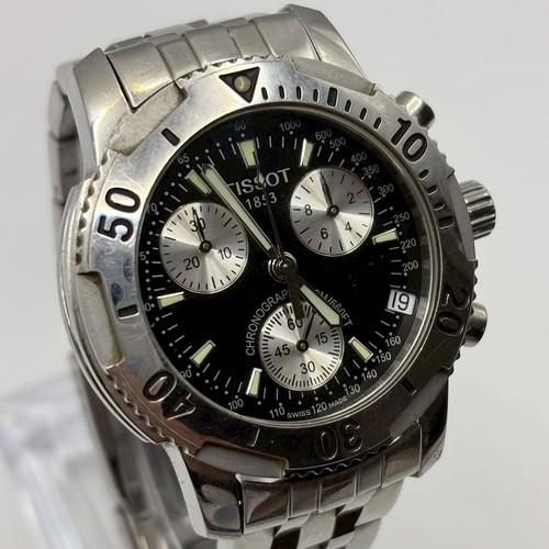 Reloj de pulsera TISSOT PRS200 cronógrafo de cuarzo para hombre estilo buzo reloj nuevo en caja/na - Imagen 2 de 9