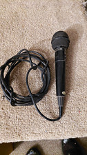 Singing Machine Wired Handheld Microphone 3.5mm 1/8in TRS Black