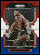 2022 Panini Prizm WWE #117 Big E Red, White and Blue