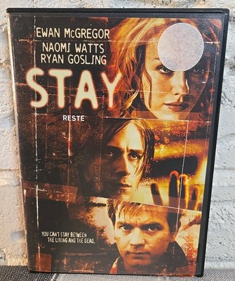 Stay DVD 2006 *BUY 2 GET 1 FREE* (Ex-rental) Ryan Gosling Ewan McGregor