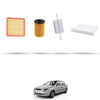 Hoffcar Set Service - 4 Filter FüR Opel Astra G 1.8 16V 92Kw Von 2000