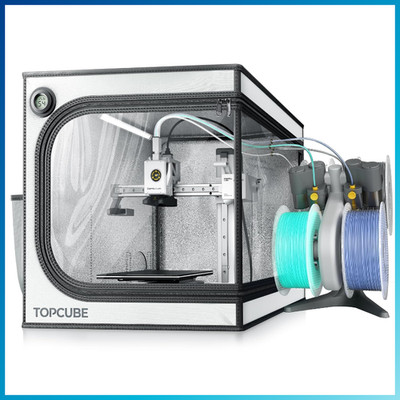 3D Drucker Gehäuse Bambu Lab A1 Mini mit LED Licht und Temperaturkontrolle