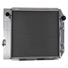 Radiator For Ford Mustang Falcon 4.7l 4.3l 1965-1966 Cc259 3 Row Downflow Radiator For Ford Mustang Falcon 4.7l 4.3l 1965-1966 Cc259 3 Row Downflow